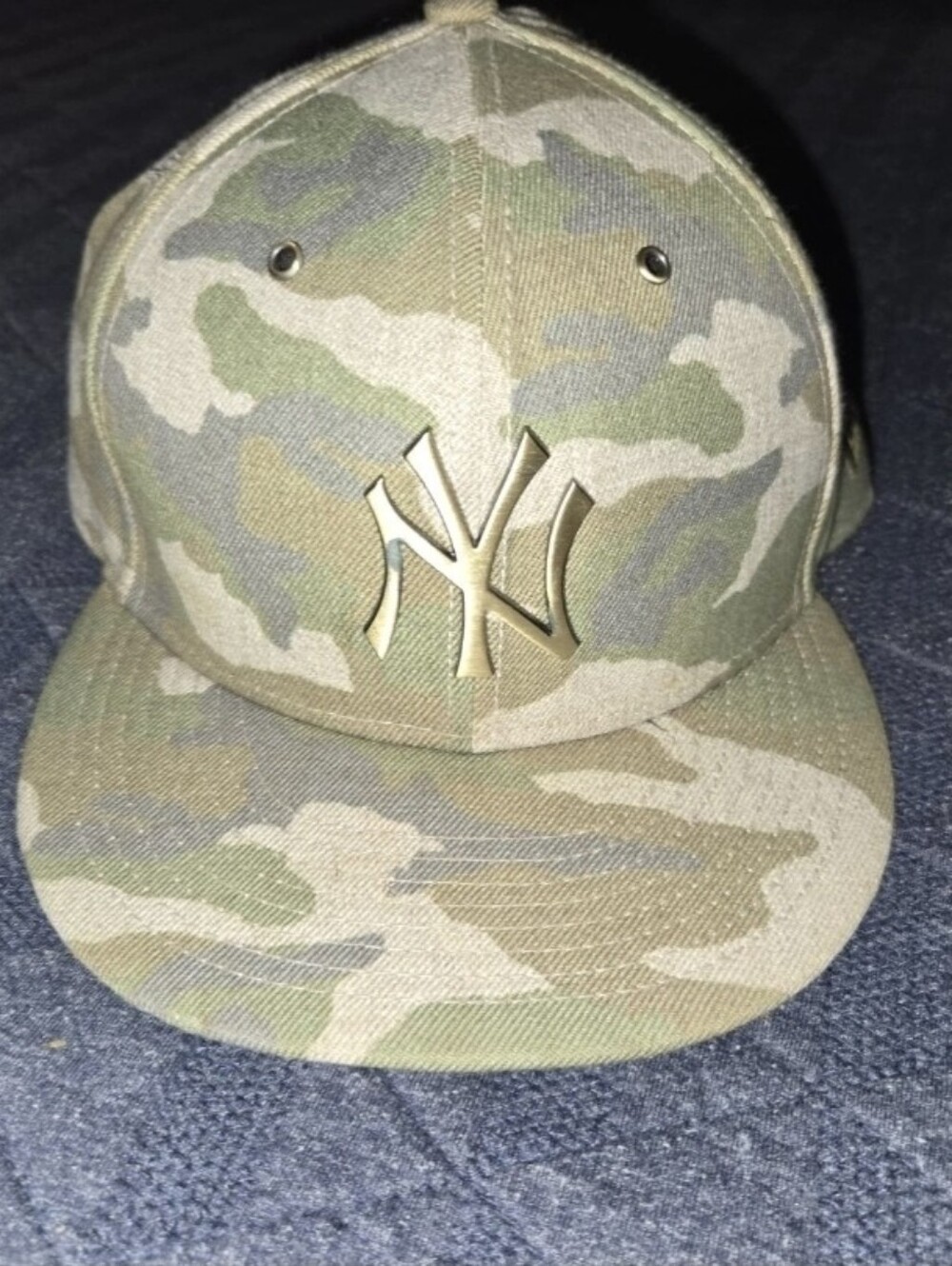 New Era MLB New York Yankees Armed Forces Day On Field 59FIFTY Hat Sz 8.